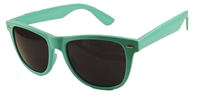 Fede bl� Solbriller i Wayfarer-style - medium/large