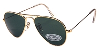 Lille Aviator solbrille i guld