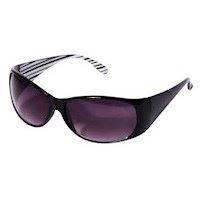 Modesolbrille med deko indvendigt p� st�ngerne.