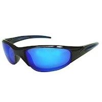 Smart sporty solbrille m. bl�t spejl