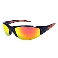 Cool sporty herre solbrille m. gult spejl