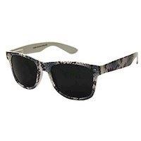 Cool Wayfarer i sort/hvid m�nster