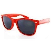 Classy r�de Wayfarer solbriller Str. medium.