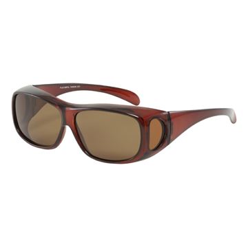 Fit-over Solbrille "Ray" Polaroide (B:14,2cm H:4,5cm)