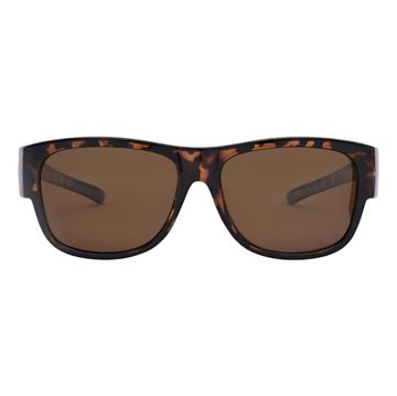 Fit-over solbriller med polariserede linser "Exotic" (B:14,5cm H:4,5cm)