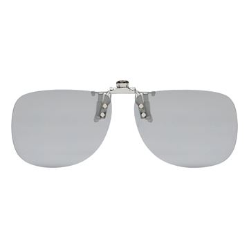 Kategori 2 (lysere linse til overskyet vejr) Clip-on / Vip-op solbriller "Cloudy" (Anti-refleks)