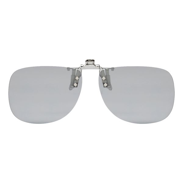 Kategori 2 (lysere linse til overskyet vejr) Clip-on / Vip-op solbriller (Anti-refleks)