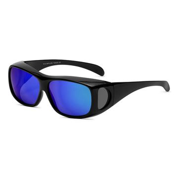 Fit-over Solbrille "Hav" Polaroide (B:14,2cm H:4,5cm)
