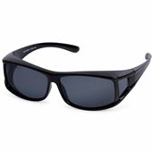 Fit-over solbriller med polariserede linser "Agent" (B:14cm H:3,9cm)