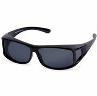 Fit-over solbriller med polariserede linser "Agent" (B:14cm H:3,9cm)