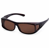 Fit-over solbriller "007" - Polariseret (B:14cm H:3,9cm)