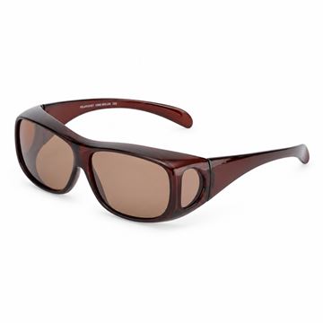 Fit-over kørebriller "Thor" - Polariseret (B:14,2cm H:4,5cm)