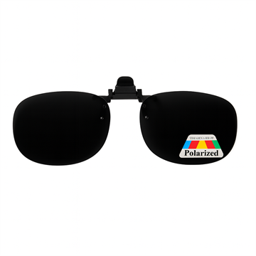 Clip-on / Vip-op solbriller - polariserede "Day" (Anti-refleks)