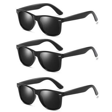 Tilbud: 3 par Polariserede solbriller "Manhattan" (Anti-refleks)