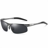 Herre-solbrille i Aluminium + TAC polariserede linser "Ultra"
