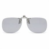 Kategori 2 (lysere linse til overskyet vejr) Clip-on / Vip-op solbriller "Cloudy" (Anti-refleks)