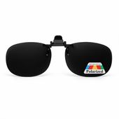 Clip-on / Vip-op solbriller - polariserede "Day" (Anti-refleks)
