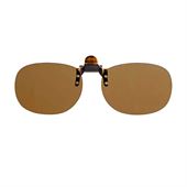 Clip-on / Vip-op solbriller - polariserede "Lendum" (Anti-refleks)