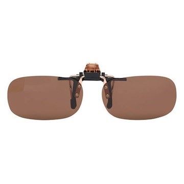 Clip-on / Vip-op solbriller "Gran Torino" Polariseret (H:3,1cm B:12,5cm)