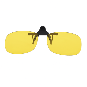 Klips-på/Vip-op Natkørebriller til briller "Night"