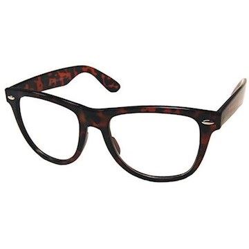 RøVERKøB! Unisex briller med klart glas "Atlanta"