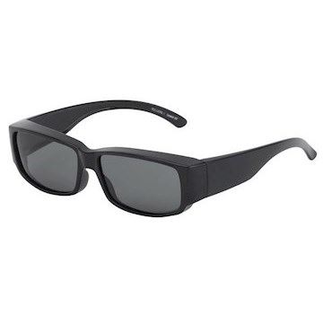 Fit-over solbriller "Blade" - Polariseret (B:14cm H:3,8cm)