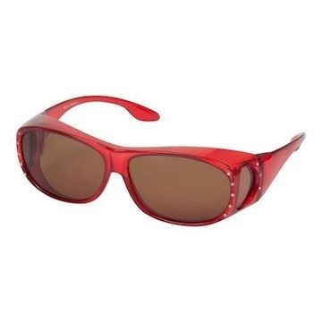 Fit-over solbriller "Mars" - Polariseret (B:14cm H:4cm)