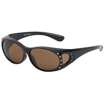 Fit-over solbriller "Larentia" Polariseret (B:14cm H:4,2cm)