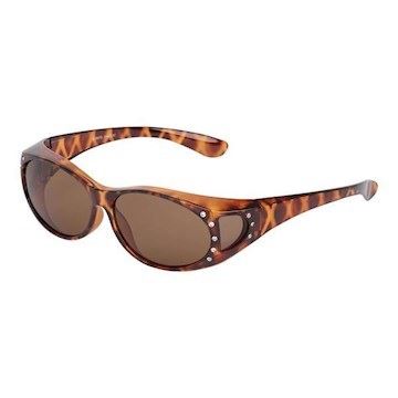 Fit-over solbriller "Cinxia" - Polariseret (B:14cm H:4,2cm)