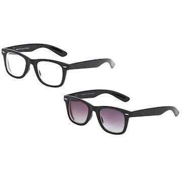 PAKKETILBUD! Briller + Solbriller med styrke minus