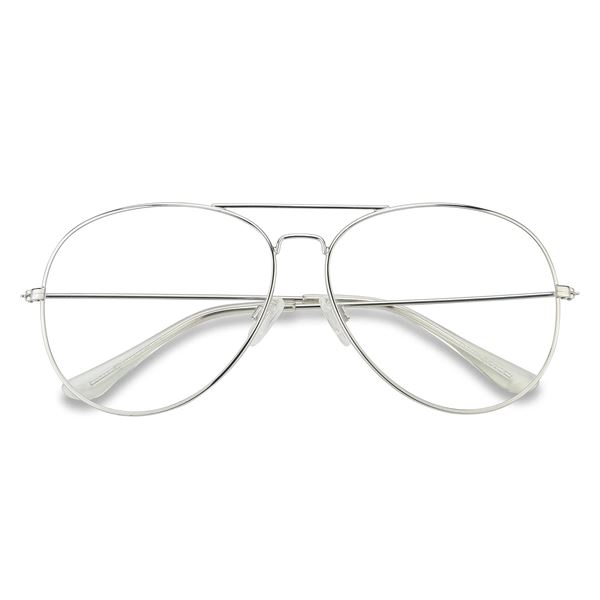 klient Penge gummi Onkel eller Mister Minus-brille i klassik stil Aviator (briller med minus-styrke)