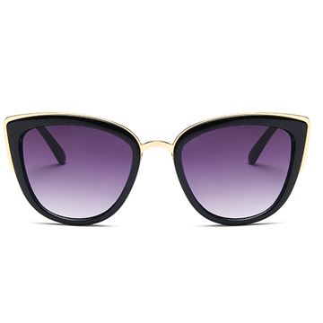 Cat Eye Dame Solbriller "Catwoman"