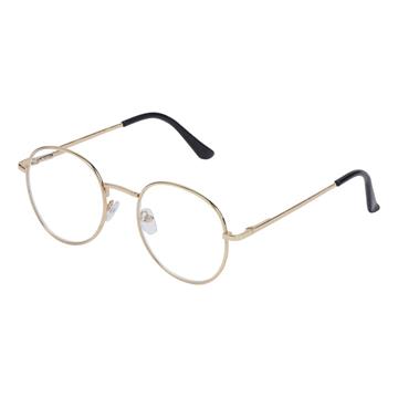 Minus-brille med guldfarvet stel "Daze" (briller med minus-styrke) 