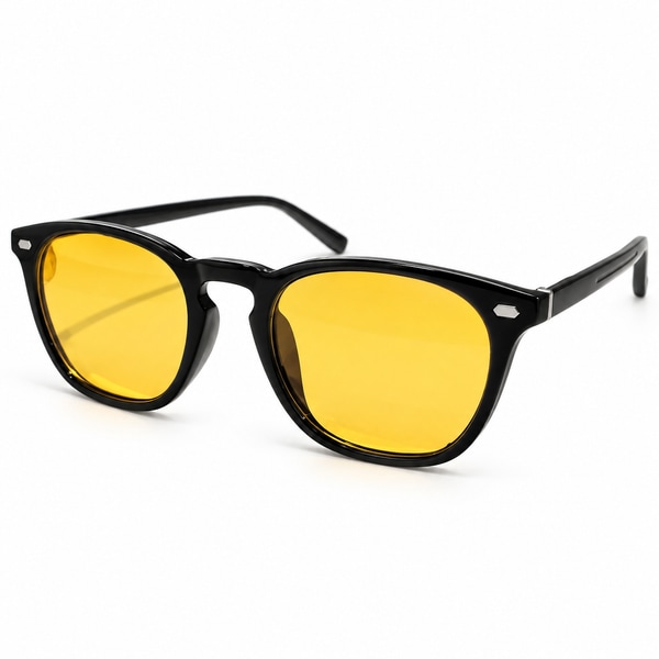 FOTOKROMISK Natkørebrille. Glas bliver mørke i solen "Domino"