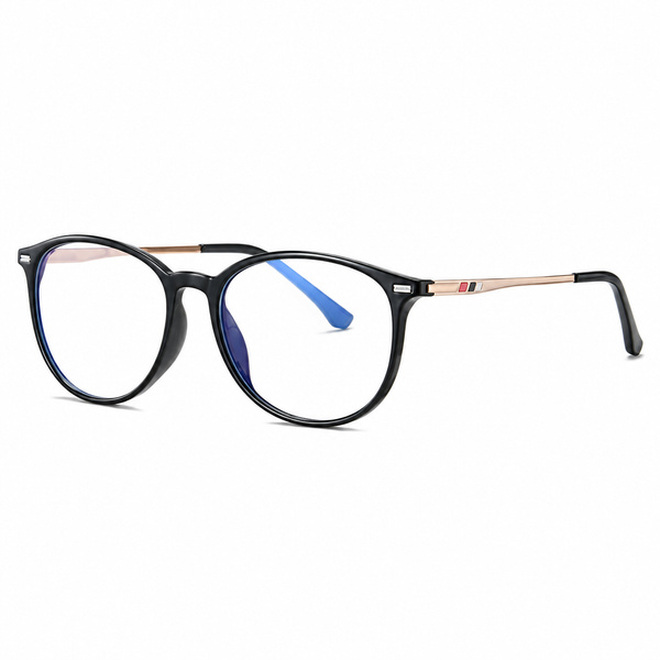 Minus-brille med usynligt blue-light filter (skærmfilter) "Nomad"