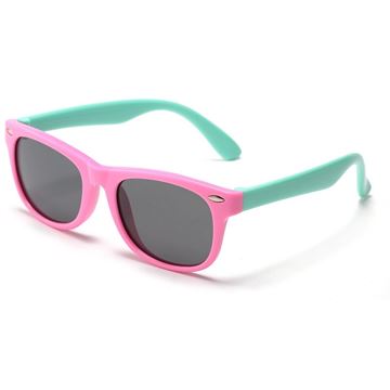 Børnesolbrille til piger (ca. 3-8 år). Fuld UV beskyttelse og polariserede linser. 