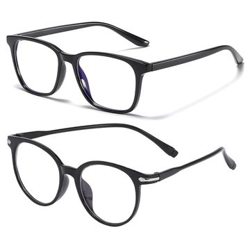 Trend pakke! 2 stk Blue Light Briller (Skærmbriller med blåt lys filter)