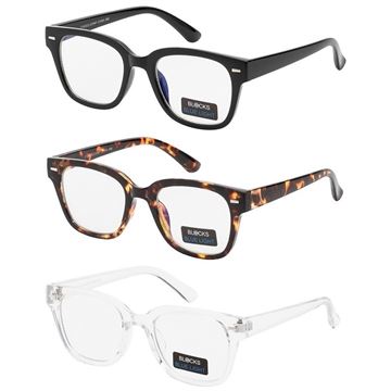 TILBUD! 3 stk Blue Light Briller inklusivt gratis test-kit!