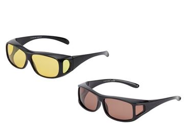 *ANTI-REFLEKS* Dag + Nat Fit-over til briller - Pakketilbud!!